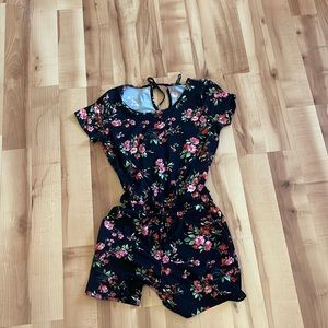 floral print romper